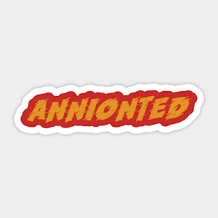 Annointed tees Sticker